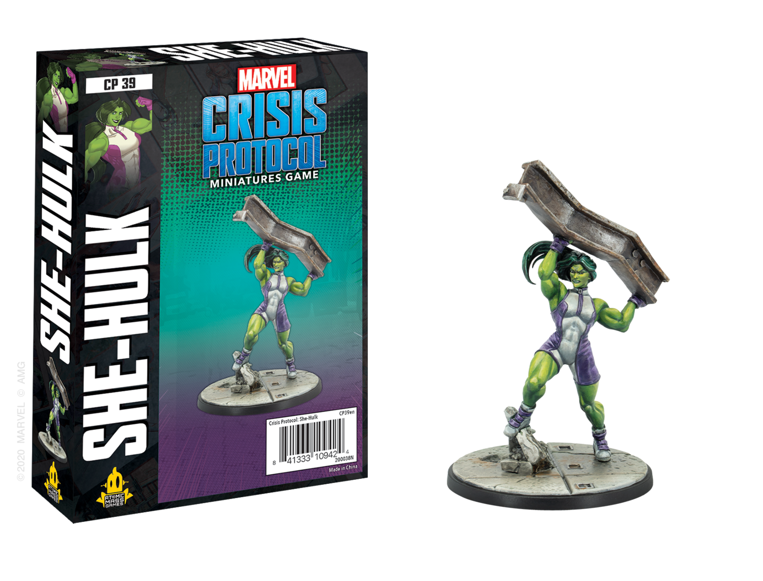 Marvel Crisis Protocol: She Hulk Character Pack