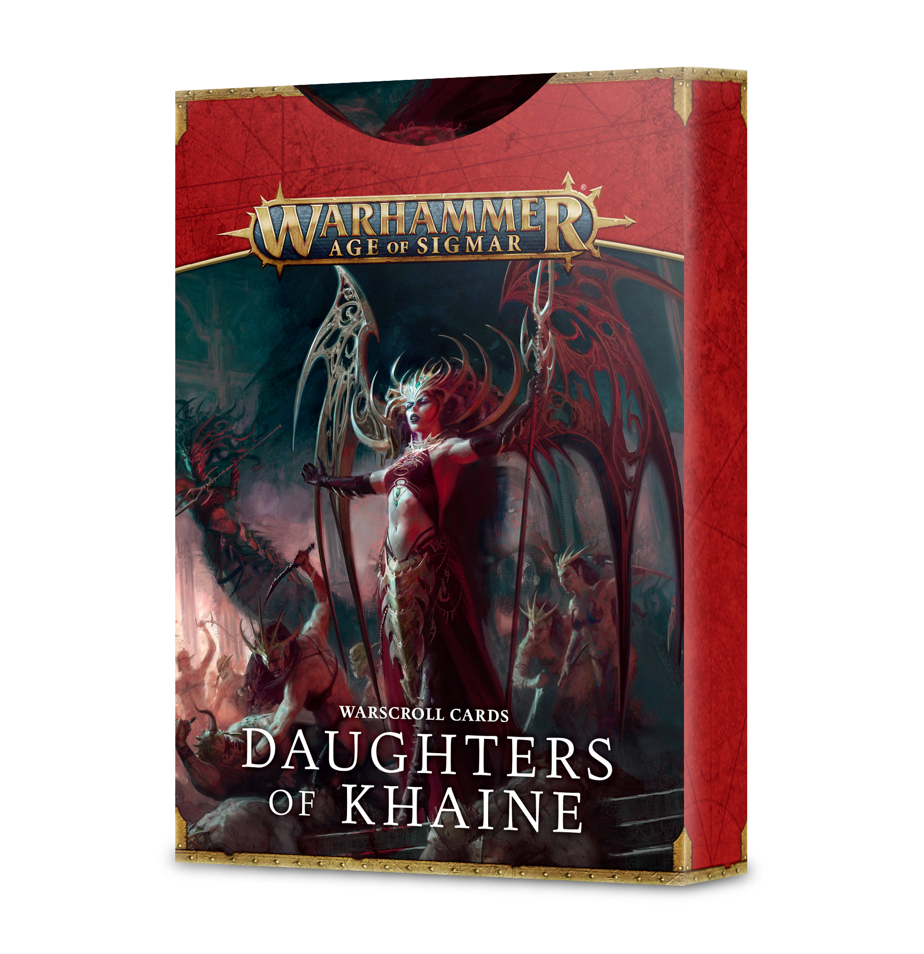 WARSCROLL CARDS: DAUGHTERS OF KHAINE ENG 2022