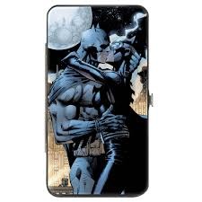Hinged Wallet - Batman and Catwoman
