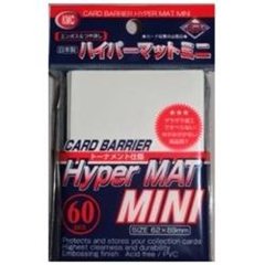 White - Hyper Mat Mini Sleeves (KMC)