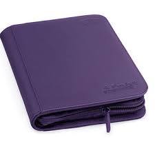Xenoskin Purple 4-Pocket ZipFolio