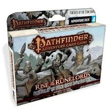 Pathfinder Adventure Card Game: Rise of the Runelords Fortress of the Stone Giants Adventure Deck