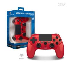 NuForce Wireless PS4 Game Controller -  Red