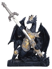 Black Dragon W/Sword 71254