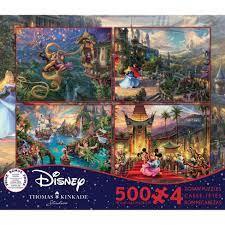Disney Dreams 4 in 1 500 Piece Puzzle