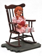 Annabelle Movie PVC Diorama Rocking Chair Doll Horror The Conjuring
