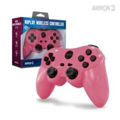 Nuplay Wireless PS3 Controller - Pink