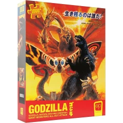 Godzilla, Mothra & King Ghidorah 1000 Count Puzzle