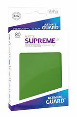 Ultimate Guard Card Sleeves:Supreme UX ‑ Matte Green (80) - Standard
