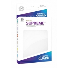 Ultimate Guard Card Sleeves: Supreme UX ‑ Matte White (80)