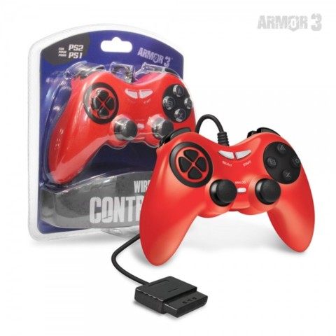 red ps1 controller