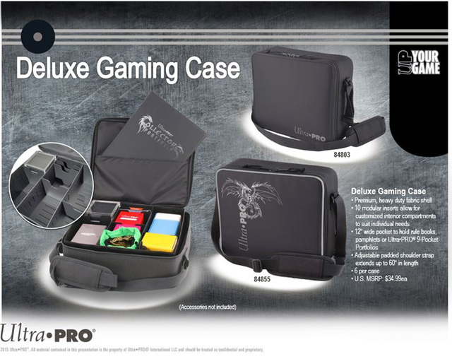 Ultra Pro Gaming Case with Red Trim 