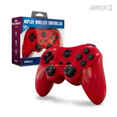 Nuplay Wireless PS3 Controller - Red