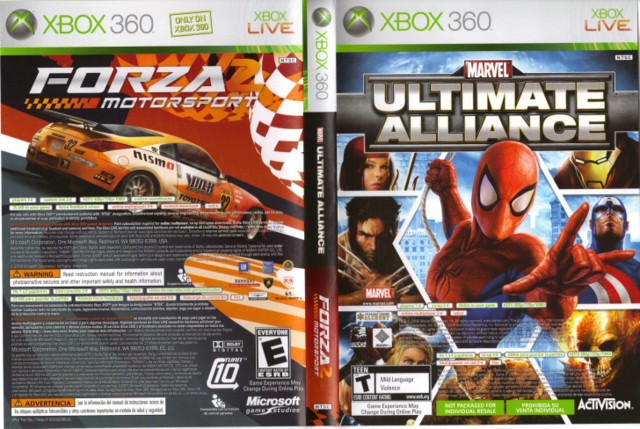 marvel games for xbox 360