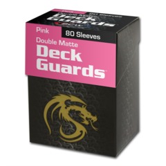 Pink - Deck Guard Double Matte Sleeves (BCW)