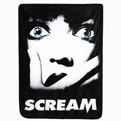 Scream Fleece Throw Blanket
