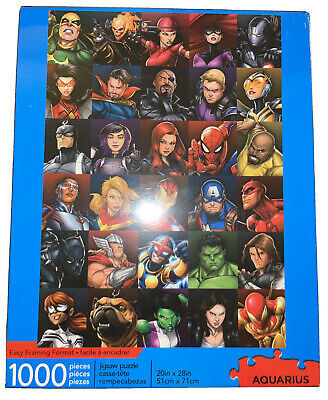 Marvel Hero Collage 1000pc Puzzle