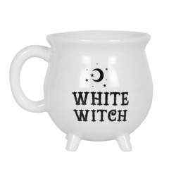 Cauldron Mug - White Witch 14030