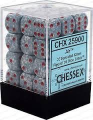 CHESSEX Speckled Air w6 12mm SET DI DADI chx25900 