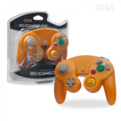 Cirka Orange Wii/Gamecube Controller - Wired