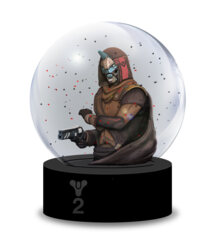 Destiny 2 - Cayde-6 Snow Globe