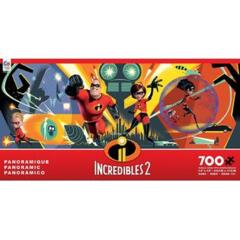Disney: Incredibles 2 - 700pc Panoramic Jigsaw Puzzle by Ceaco