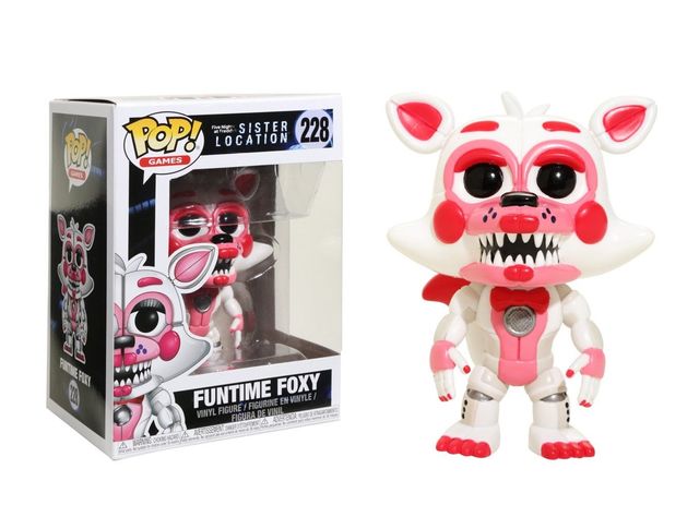 Funtime Foxy #228 Games Five Nights At Freddy's Sister Location Pop 