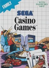 Casino Games (Sega Master System - USA)