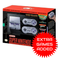 Super Nintendo Classic Edition (EXTRA GAMES ADDED)
