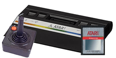 Atari 2600 System - JR. W- One Controller and Game
