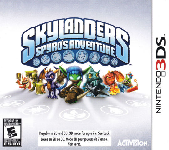 Skylanders Spyros Adventure (Game Only) (Nintendo 3DS)