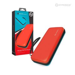 (Hyperkin) EVA Hard Shell Carrying Case for OLED Switch (Red/Blue)