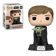 #482 - Star Wars - Luke Skywalker With Grogu Pop!