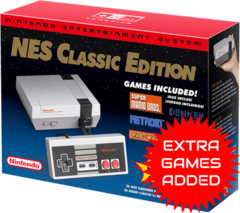 Nintendo NES Classic Edition (EXTRA GAMES ADDED)