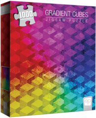 Gradient Cubes 1000 Piece Puzzle