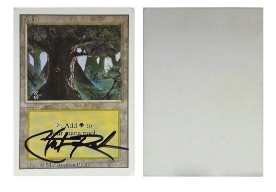 Forest: V0018: Artist Proof: Autograph/Signature: Christopher Rush: Silver