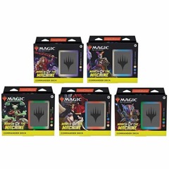March of the Machine: Commander: Set of 5(Pre-Order Only) ($175 Cash/$220 Store Credit 4/21/2023)