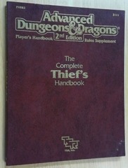 V016: The Complete Thief's Handbook: 1989: 2E: READ DESCRIPTION