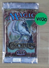 EMPTY BOOSTER PACK: Magic The Gathering: Exodus: V020