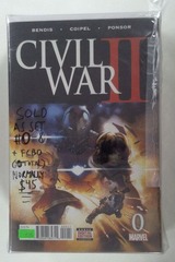 C0038: Civil War II: #0-8 + FCBD #1/ Choosing Sides #1-6/ Amazing Siderman #1-4/ X-Men #1-4/ Kingpin #1-4/ Gods of War # 1-4/ The Accused #1/ The Fallen #1/ The Oath #1 (35 Toptal Books): 7.0 F+