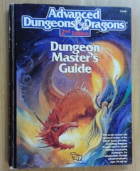 V014: Dungeon Master's Guide: 1989: 2E: READ DESCRIPTION