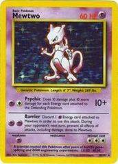 Mewtwo - 10/102 - Holo Rare - Unlimited Edition