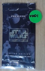 EMPTY BOOSTER PACK: Star Wars: Premiere: V001