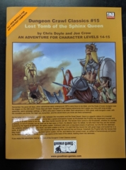 Dungeon Crawl Classics #15: Lost Tomb of the Sphinx Queen