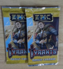 2x Markus' Command: Tyrants: Booster Pack: Epic Card Game