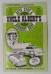 V00052: Uncle Albert's Auto Stop & Gunnery Shop: 2036 Catalog Update: Car Wars: 7124: READ DESCRIPTION