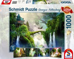 Schmidt Puzzle - Georgia Fellenberg Enchanted Springs 1000 pc